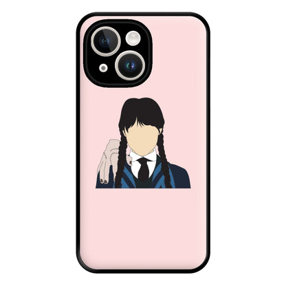 Wednesday And Thing iPhone 14 Plus Case