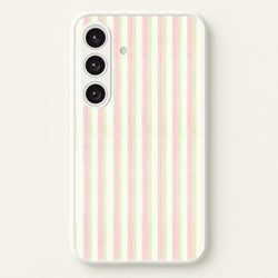 Petal Stripes Galaxy S25 Case