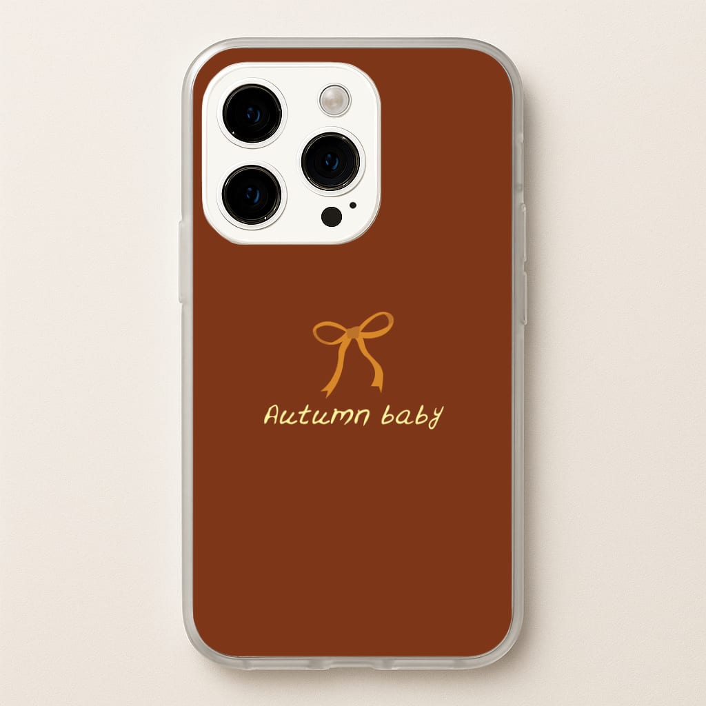 Autumn Baby iPhone 15 Pro Max Case