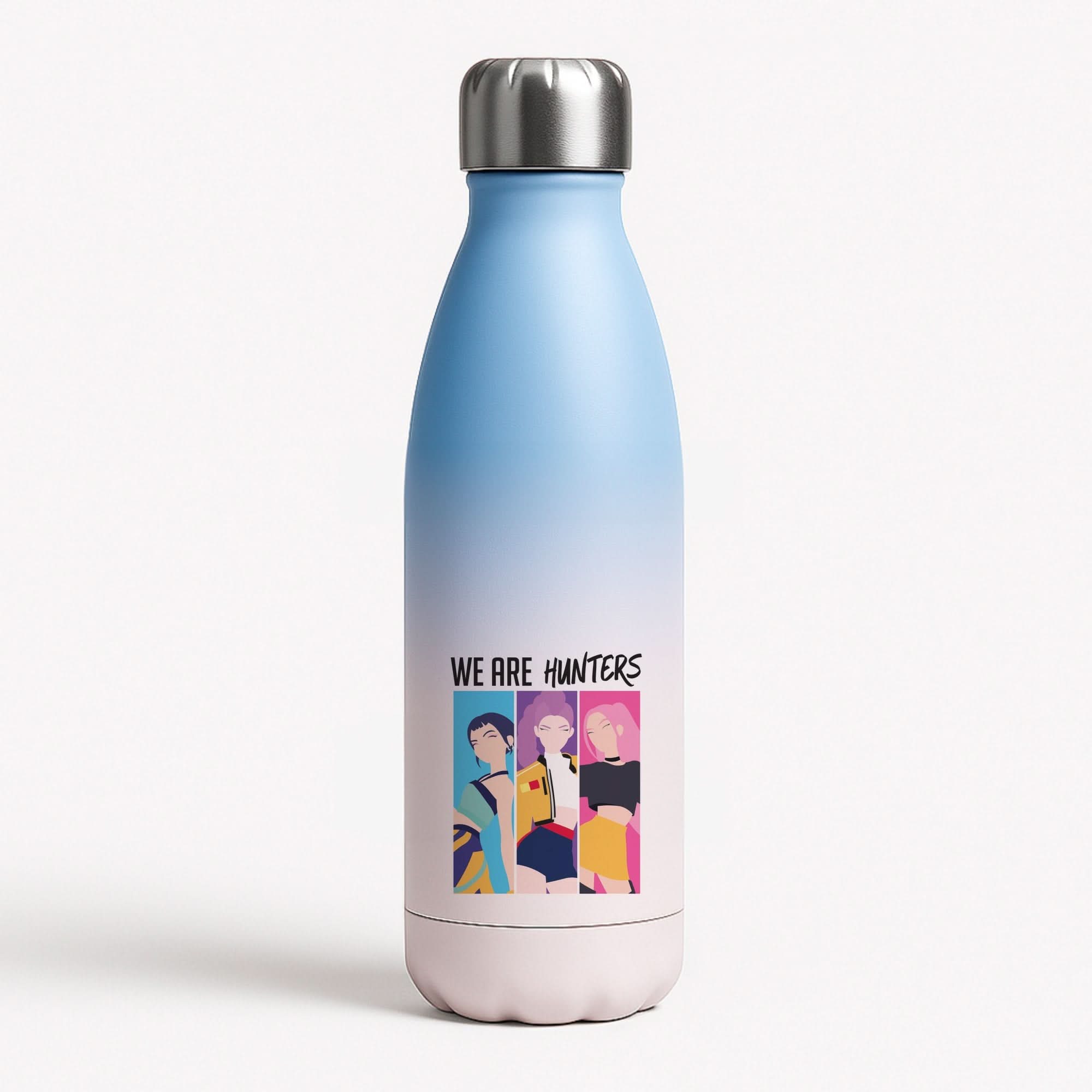 We Are Hunters Blue Water Bottle