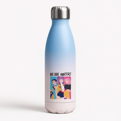 We Are Hunters Blue Water Bottle