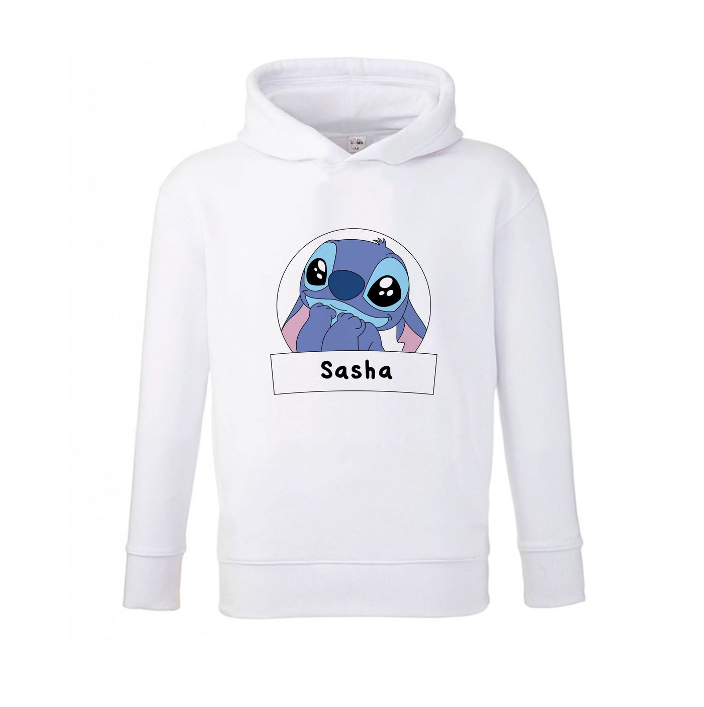 Personalised Cute Blue Alien  Kids Hoodie