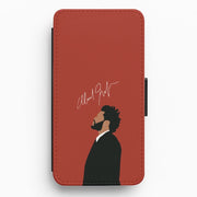 Canadian Singer Signature Flip / Wallet Phone Case 1