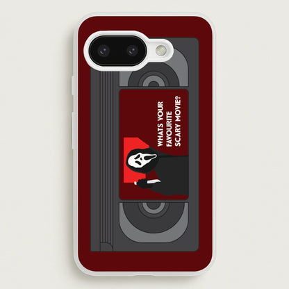 Horror Movie 7 VHS Tape Google Pixel 9a Case
