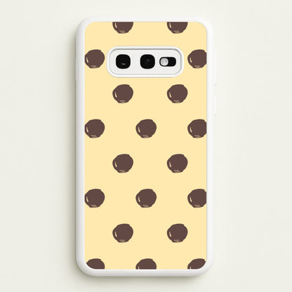 Vanilla & Chocolate Buttons Galaxy S10e Case