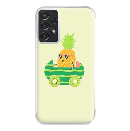 Summer Drive Pineapple Phone Case