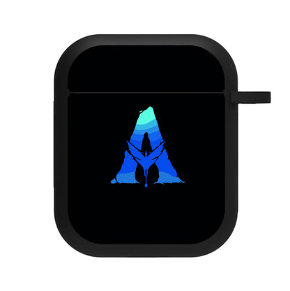 Alien World Logo AirPods Case