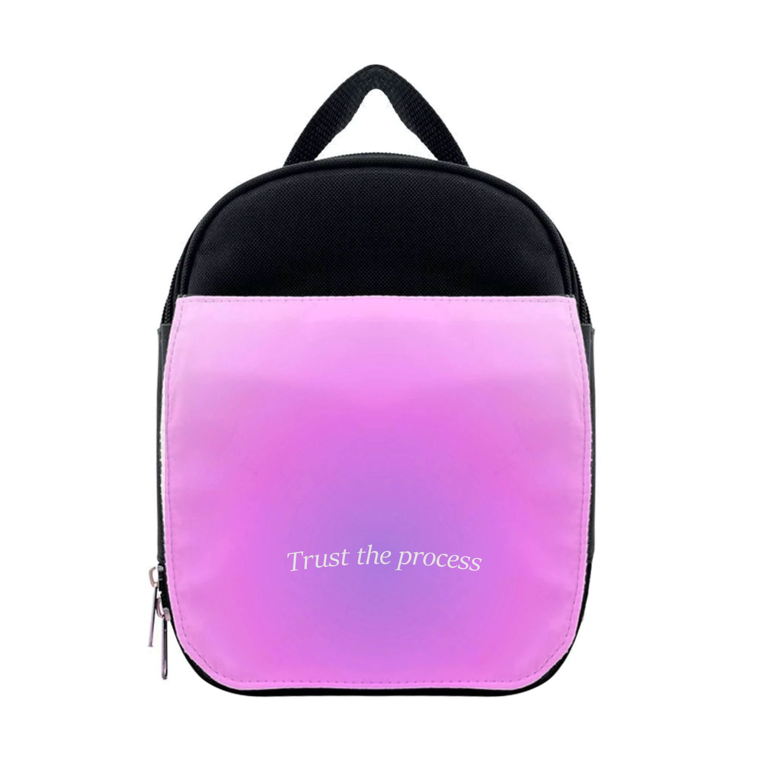 Trust The Process Pink Gradient Lunchbox