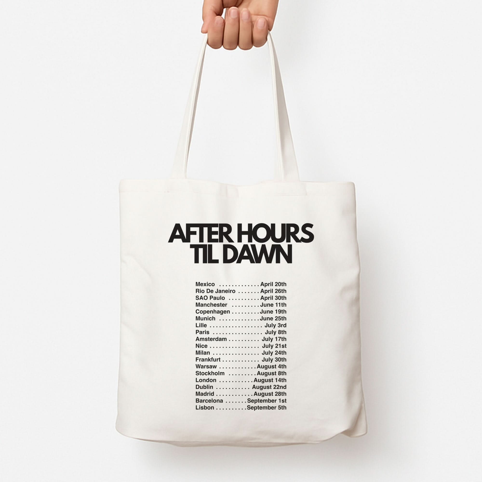 2026 Tour AHTD Tote Bag