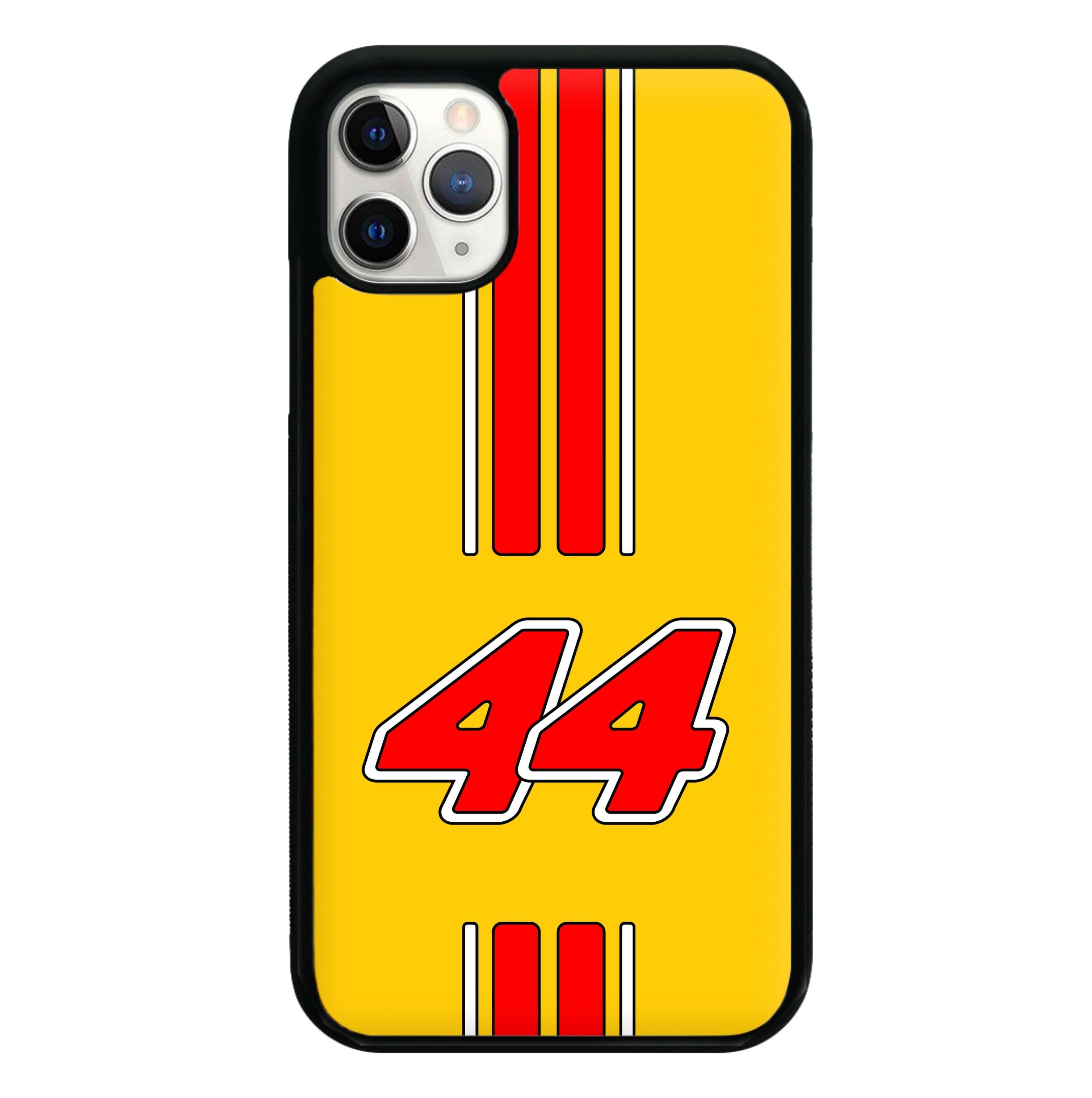 Retro Yellow And Red Hamilton Phone Case