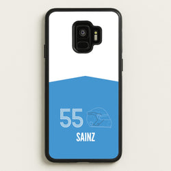 Sainz Helmet 2026 Galaxy S9 Case