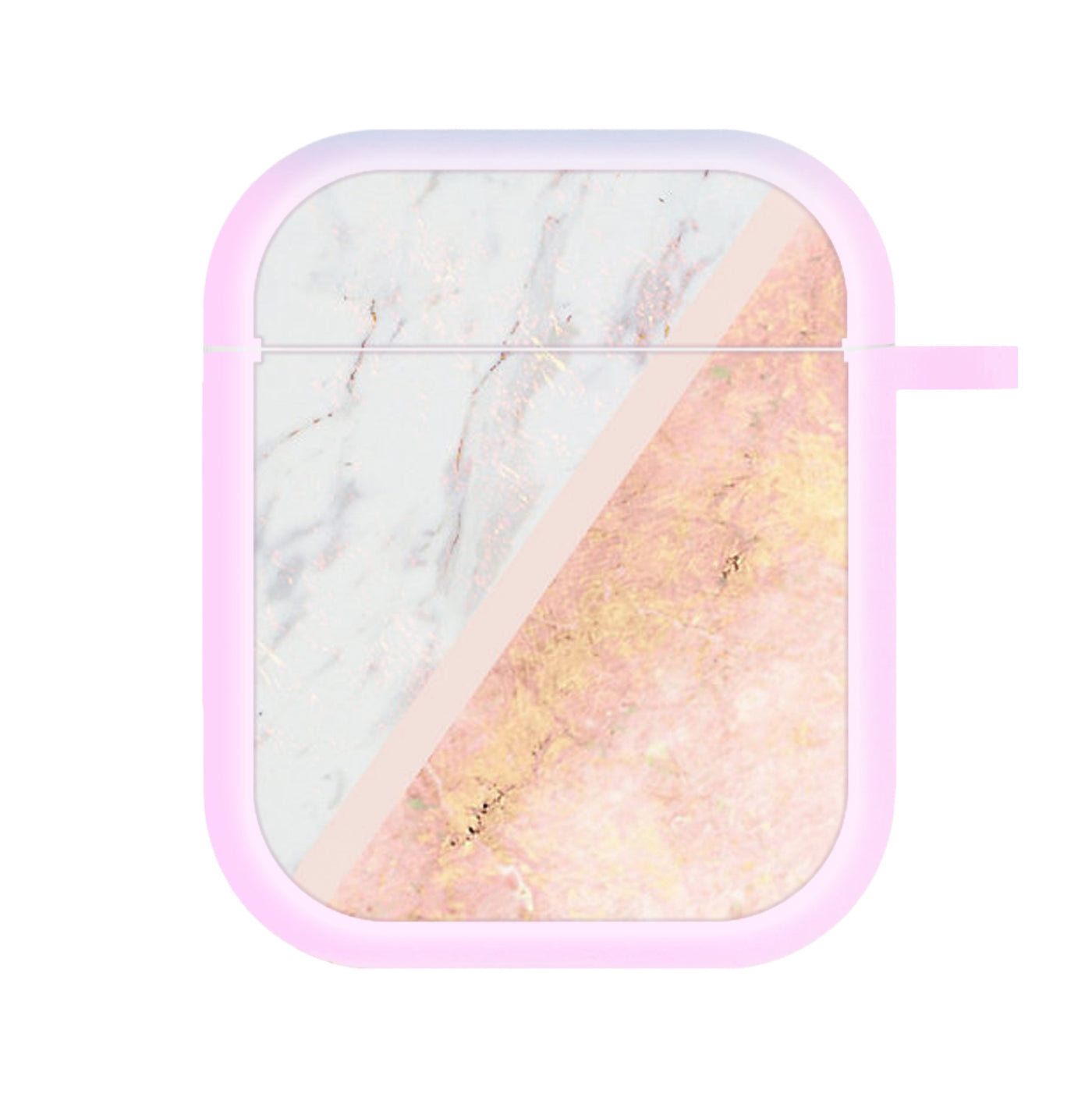 Marble and Rose Gold AirPods Case
