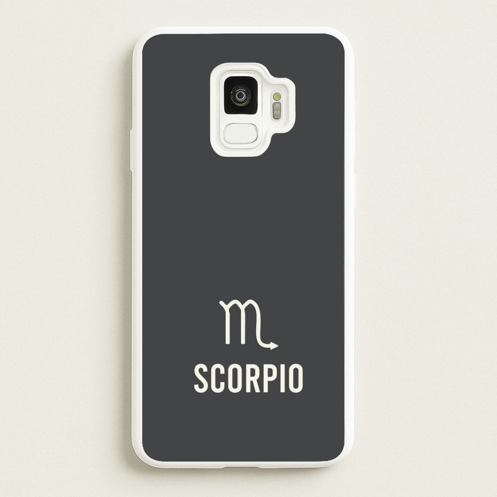 Scorpio Pastel Zodiac Galaxy S9 Case