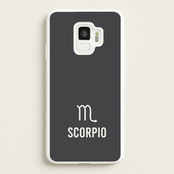 Scorpio Pastel Zodiac Galaxy S9 Case