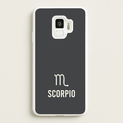Scorpio Pastel Zodiac Galaxy S9 Case
