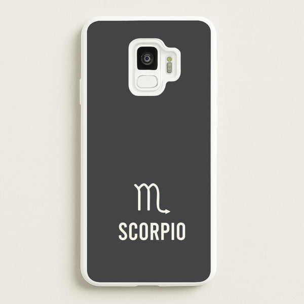 Scorpio Pastel Zodiac Galaxy S9 Case