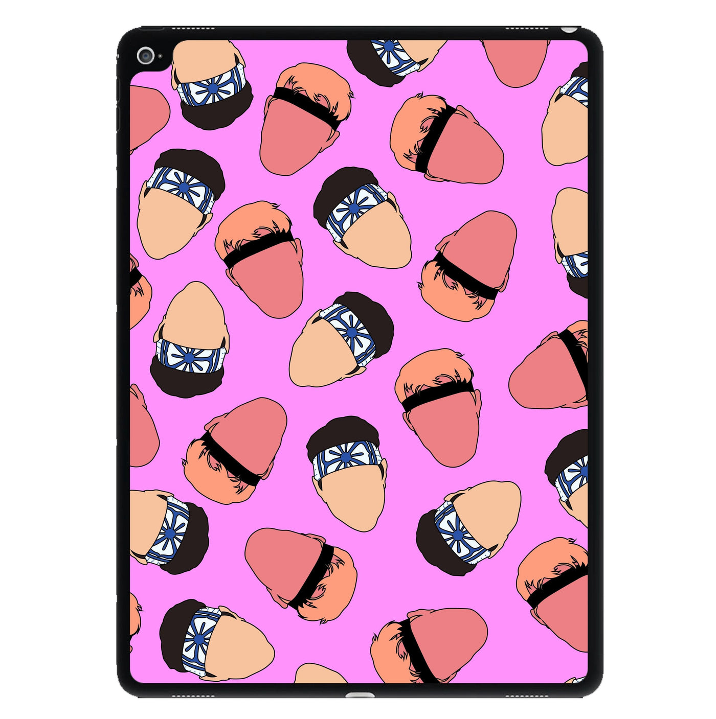 Johnny And LaRusso Collage iPad Case