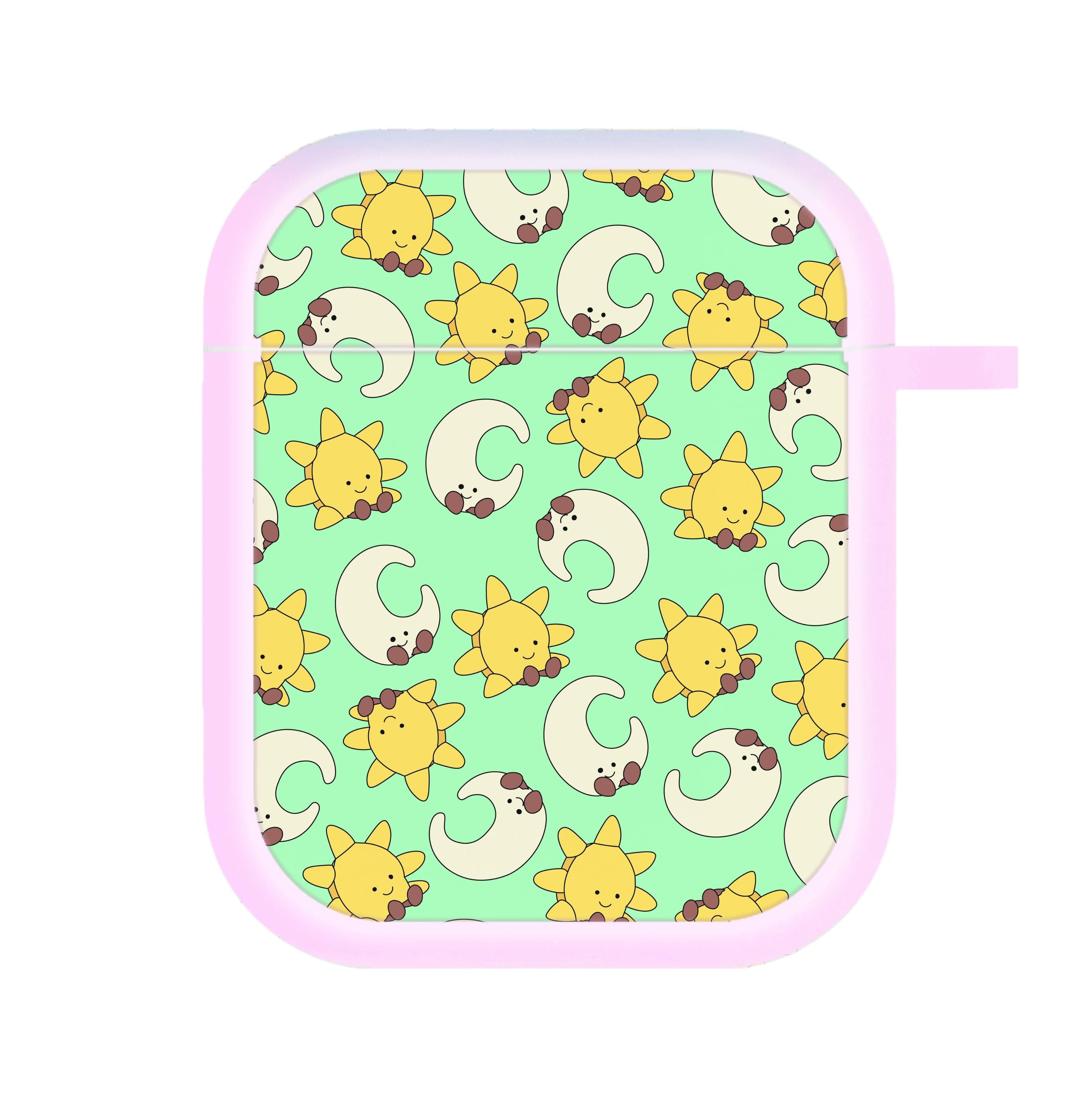 Stars And Moon Pattern - Plushy AirPods Case