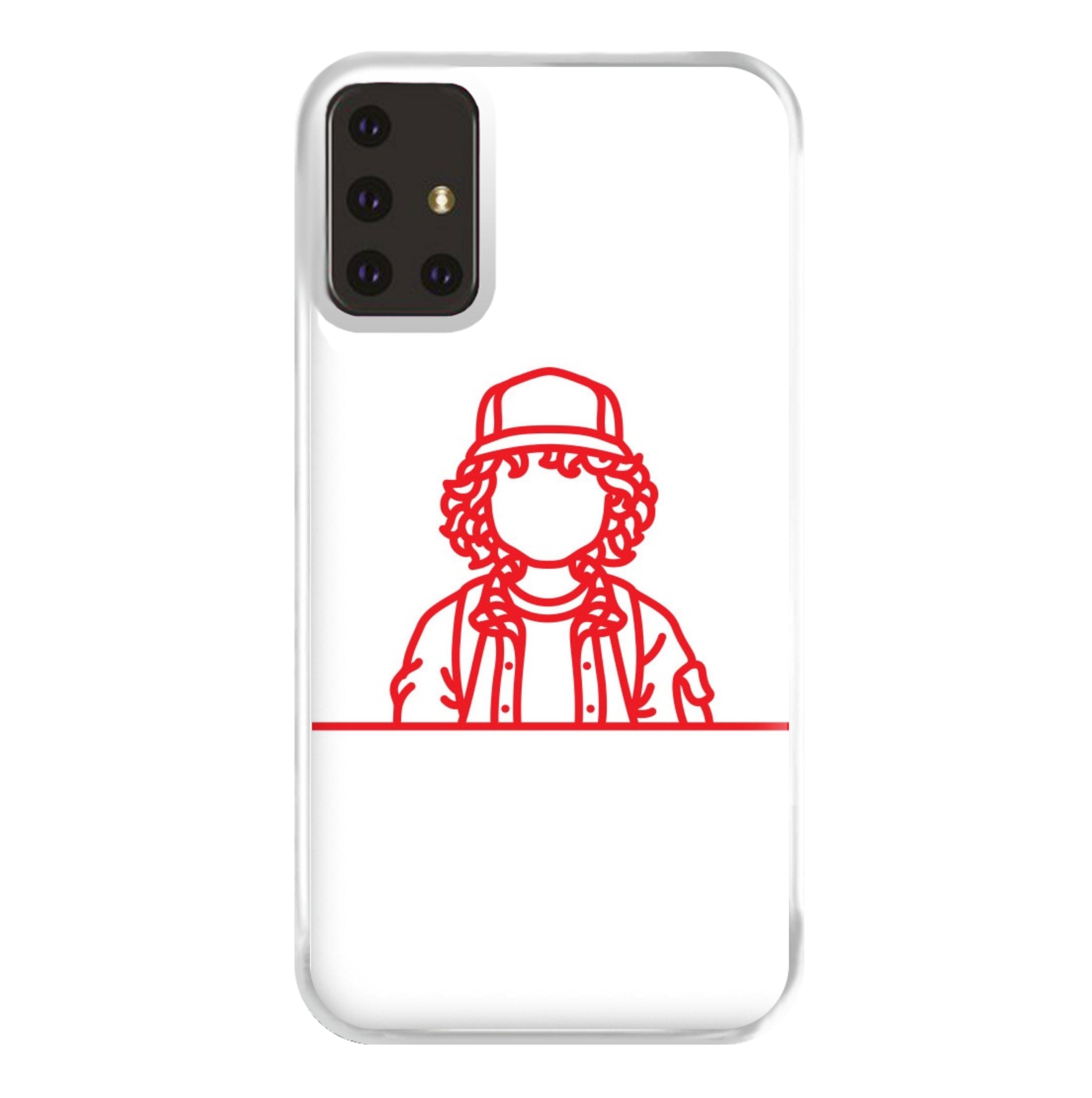 Dustin Outline Phone Case