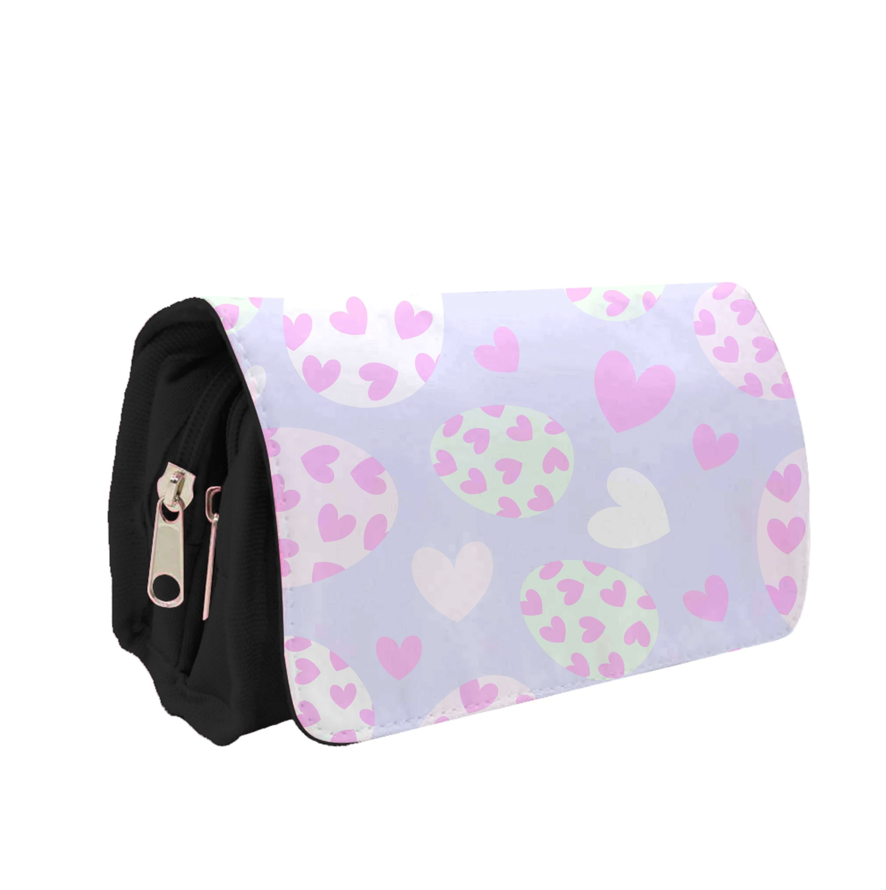 Heart Easter Eggs Pattern Pencil Case