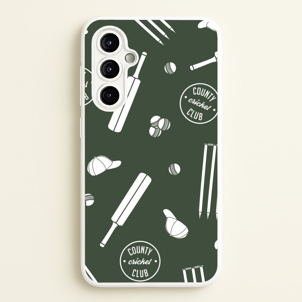 Cricket Props Pattern Galaxy A54 Case