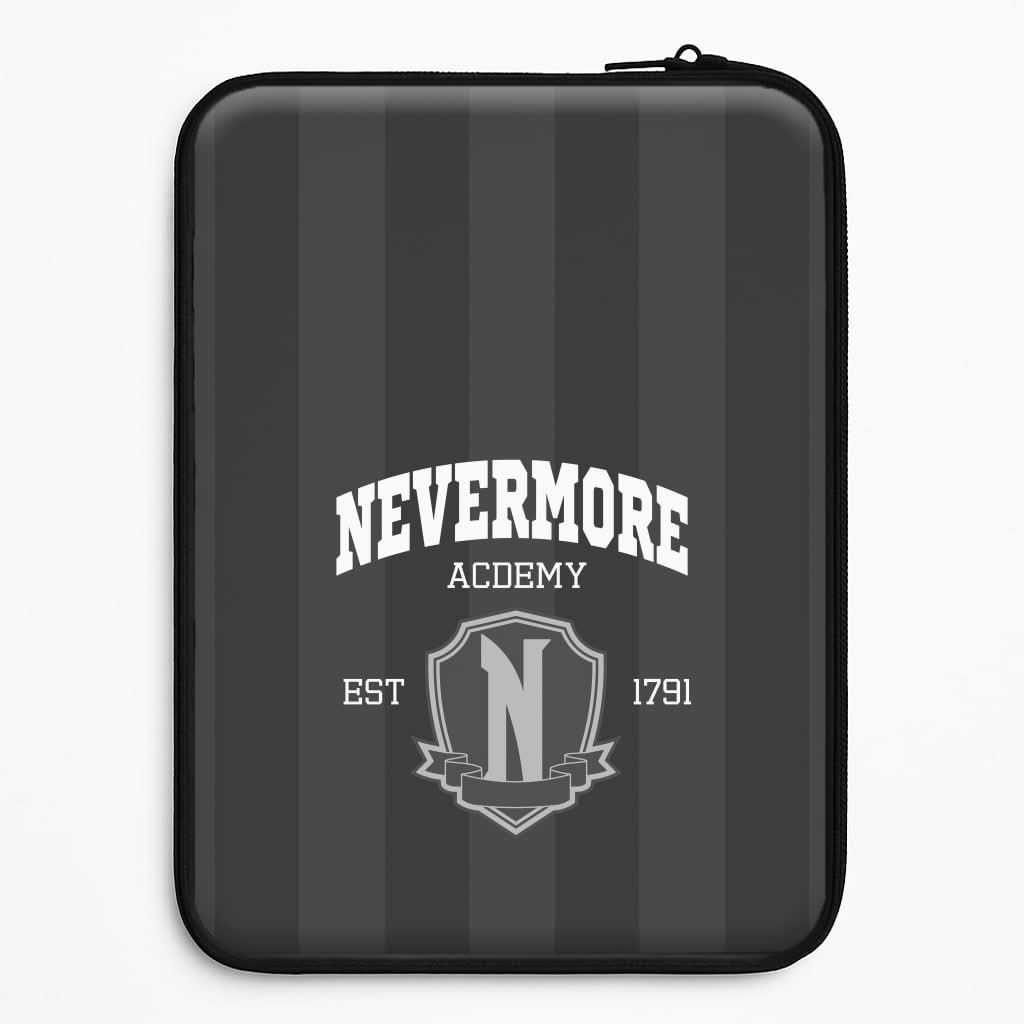 Addams Academy Gray Laptop Sleeve