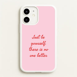 Just Be Yourself iPhone 12 / 12 Pro Case