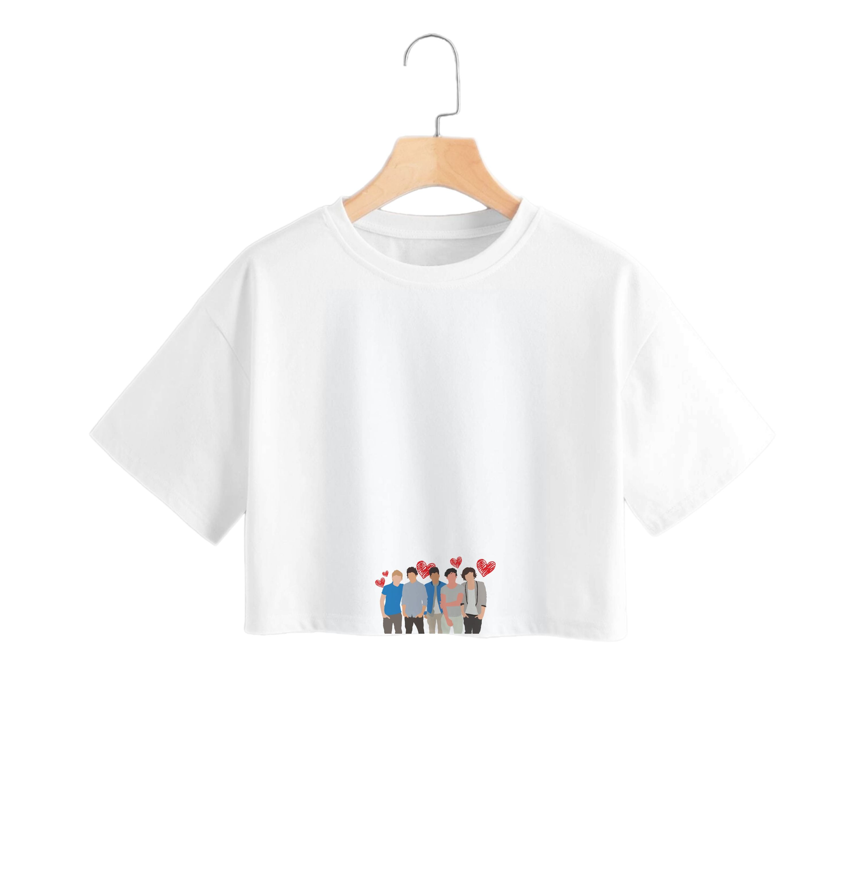 Love Band Crop Top