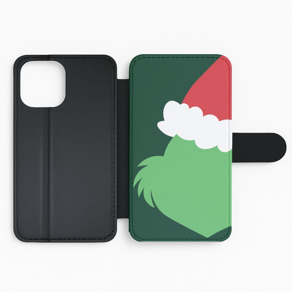 Green Creature Faceless Flip Phone Case