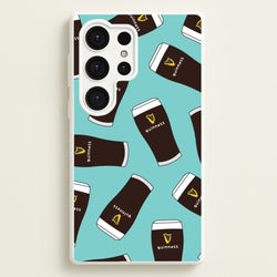 Stout Pint Pattern Galaxy S25 Ultra Case