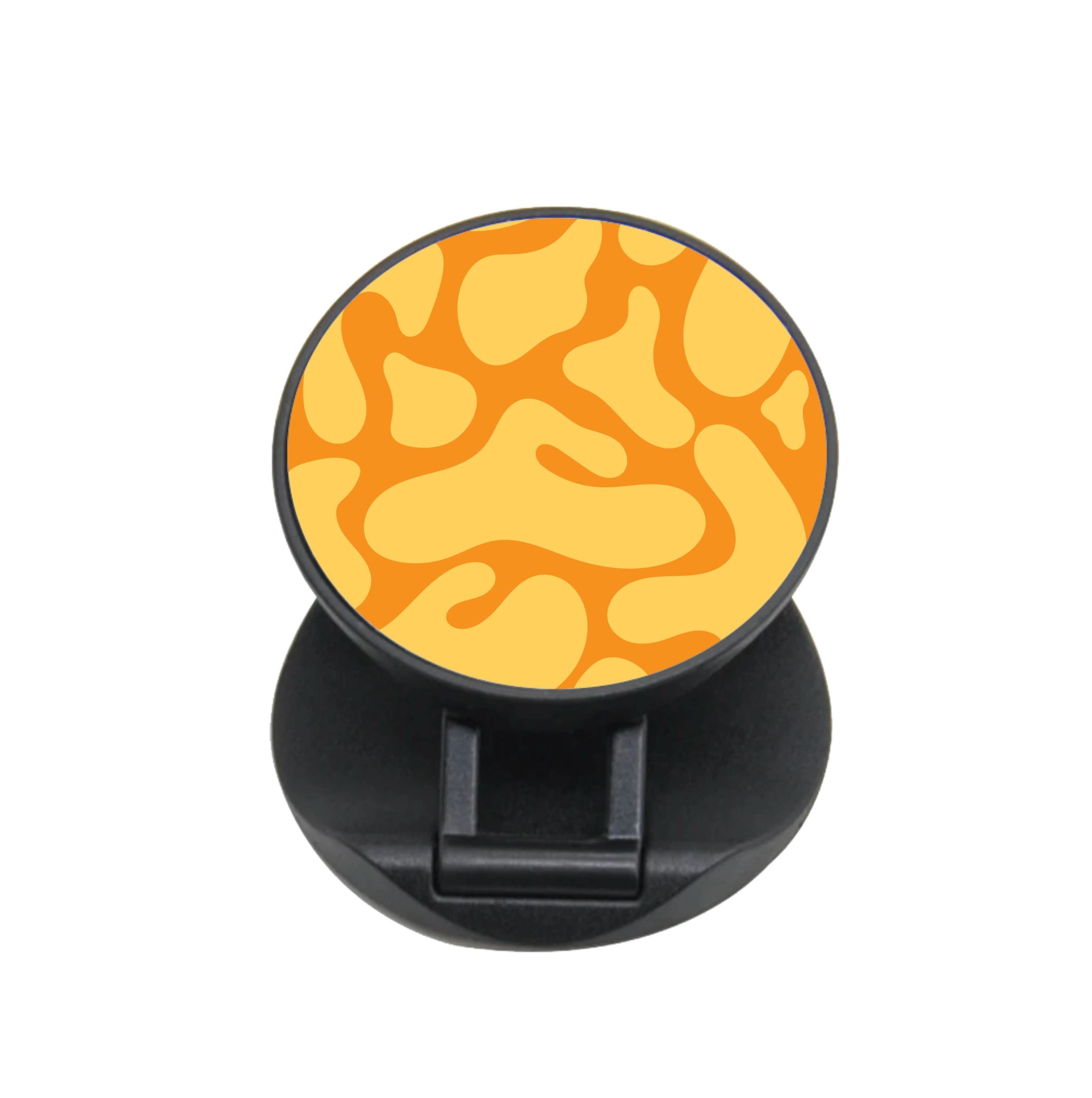 Yellow Blobs Abstract Pattern FunGrip