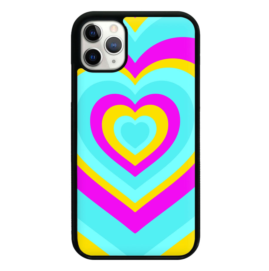 Pansexual Pride Heart Phone Case