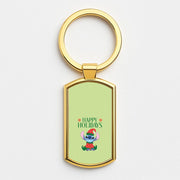 Cute Blue Alien Elf Luxury Keyring 3