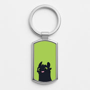Black Fury Dragon Luxury Keyring 1