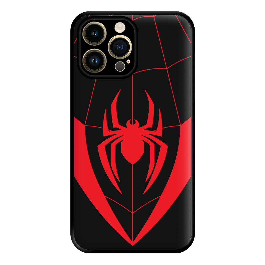 Red And Black Spider Costume  iPhone 14 Pro Case