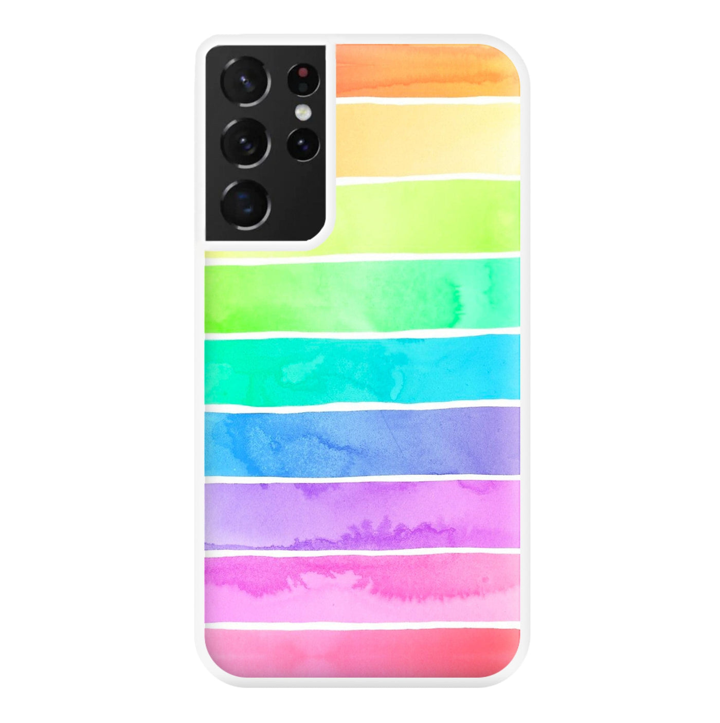 Summer Rainbow Stripes Phone Case