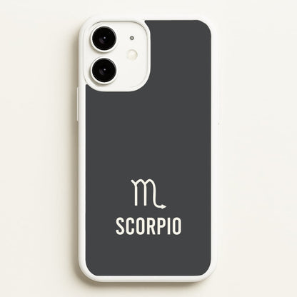 Scorpio Pastel Zodiac iPhone 11 Case