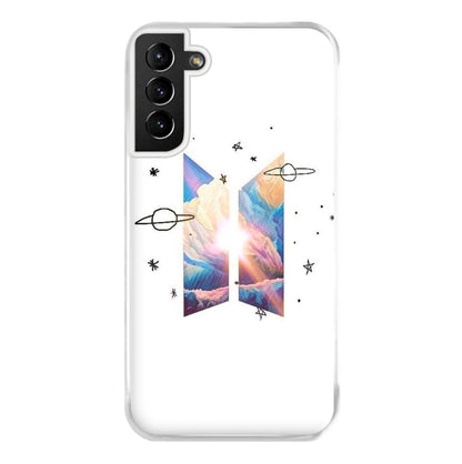 Space K-Pop Band Logo Phone Case