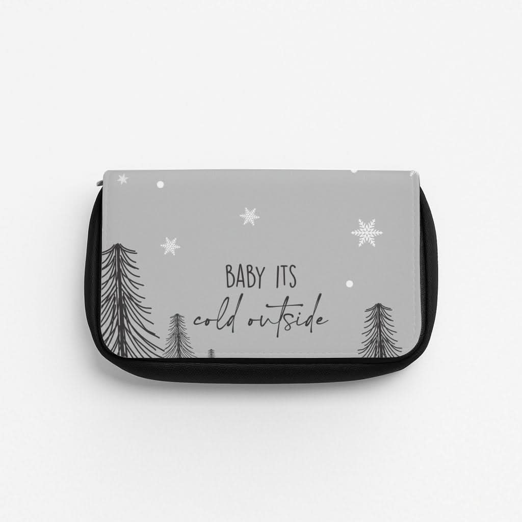 Baby It's Cold Outisde Landscape Pencil Case
