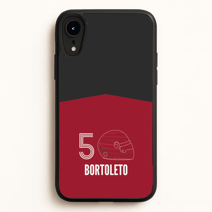 Bortoleto Helmet 2026 iPhone XR Case