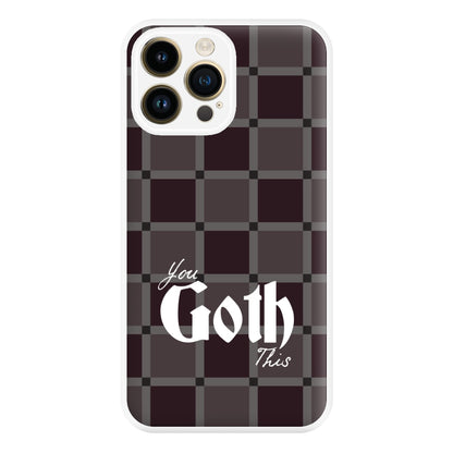 You Goth This Tartan iPhone 15 Pro Case