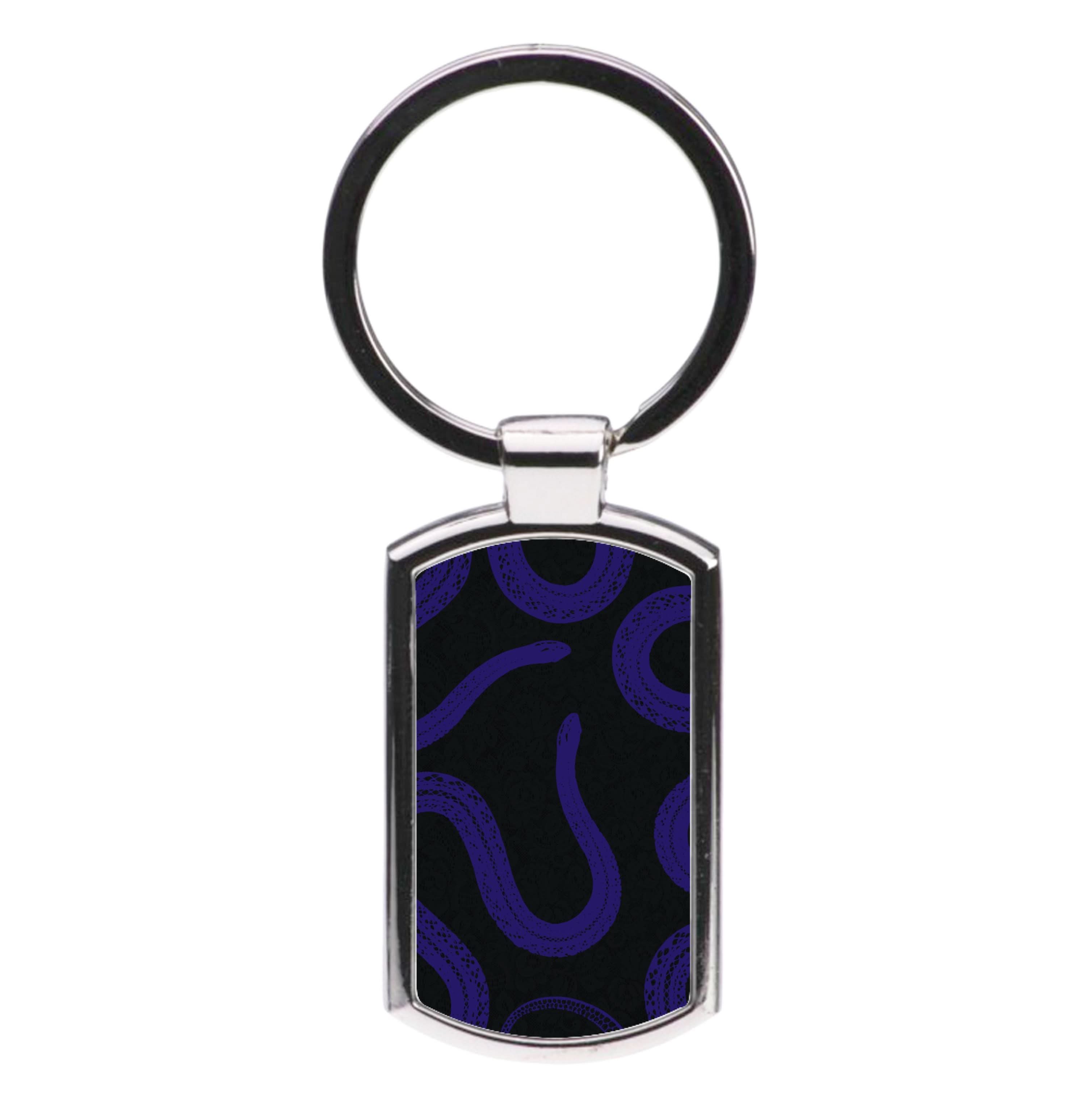 Snakes And Lace Pattern Luxury Keyring