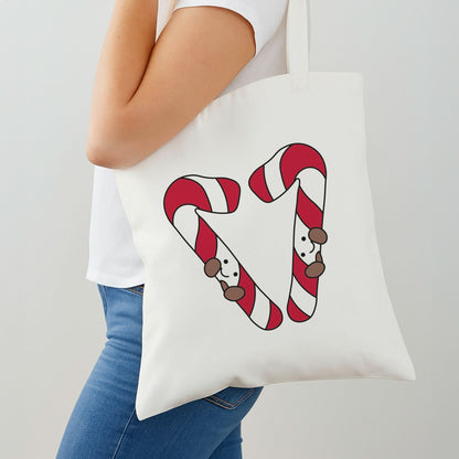 Christmas Candycane Plushies Shoulder Bag
