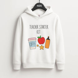 Teacher Starter Kit Kids Hoodie