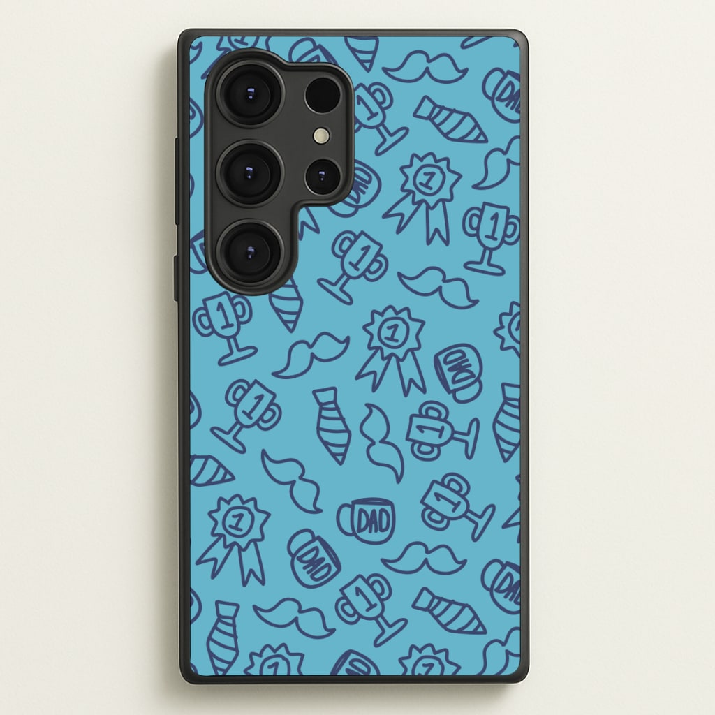 Dad Doodles Pattern Galaxy S25 Ultra Case