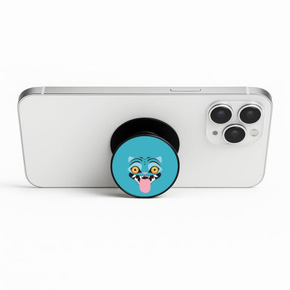 Demon Cat Face Phone Stand