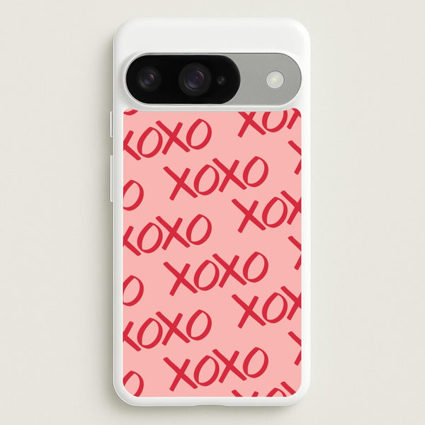 XOXO Pattern Google Pixel 10 / 10 Pro Case