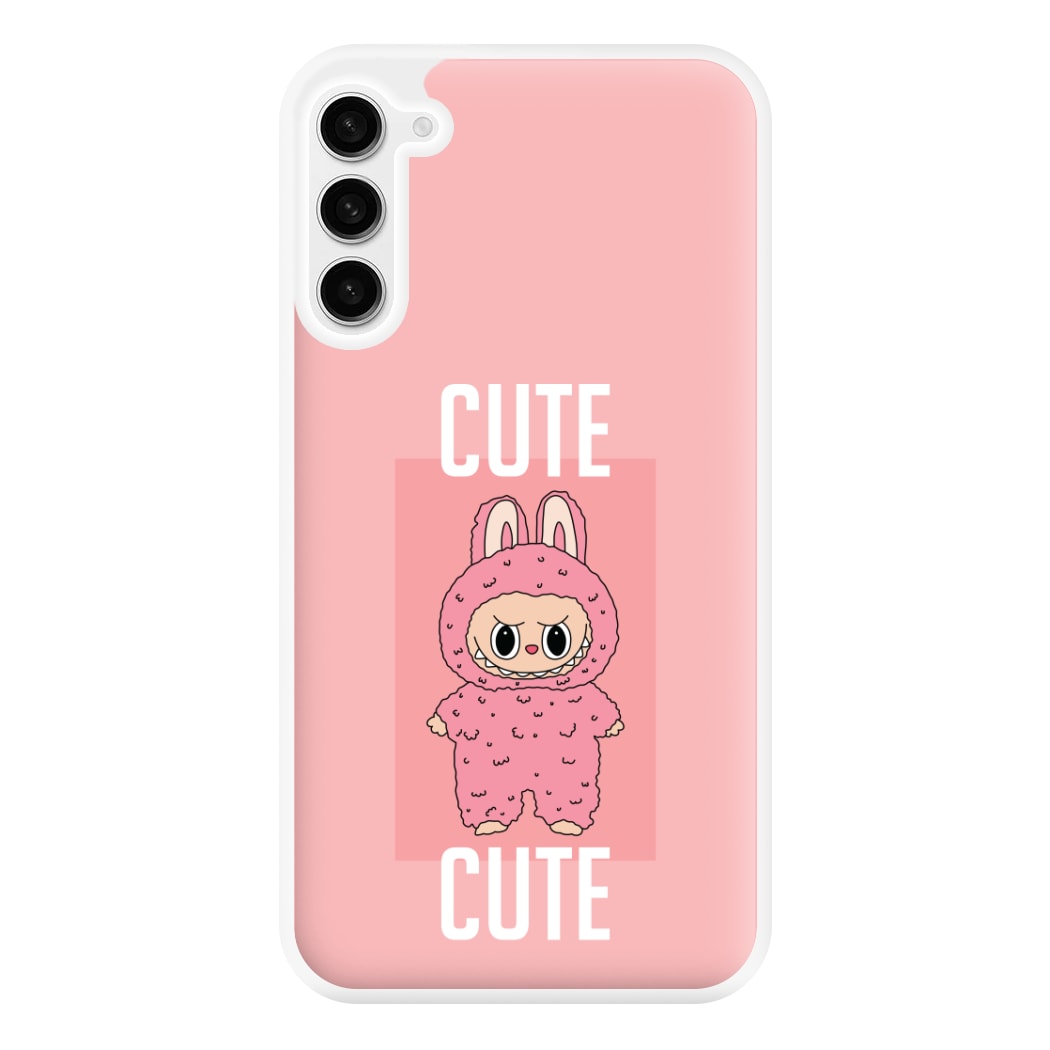 Cute Pink Monster Galaxy S23 Plus Case