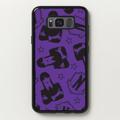 Wednesday Pattern Galaxy S8 Case