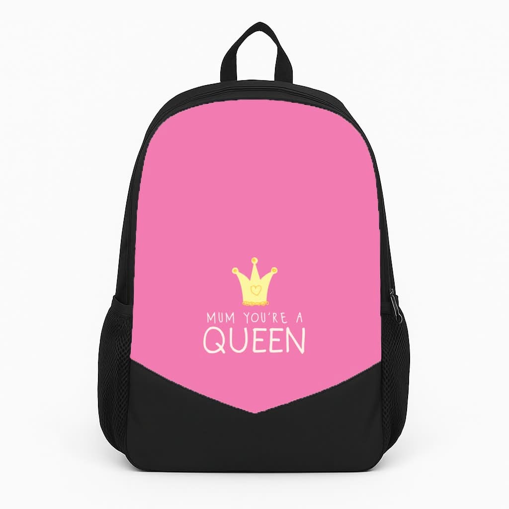 Mum You're A Queen Backpack